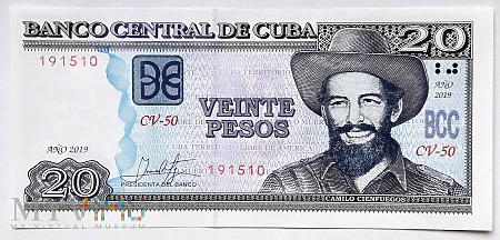 Kuba 20 pesos 2019