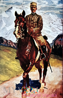 Wiktor Emanuel III na koniu