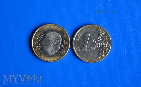 Duże zdjęcie Moneta: 1 euro ESPANA 2016