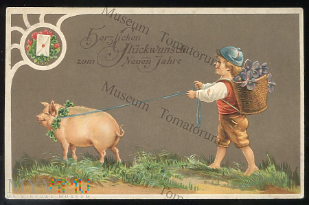 Świnka Noworoczna - 1906-7