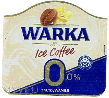 warka ice coffee z nutką wanilii