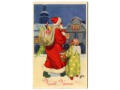 Święty Mikołaj i Anioł Santa Claus Czechy USAK