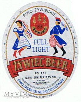 full light żywiec beer