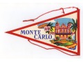 Proporczyk souvenir - Monaco Monte Carlo 1963