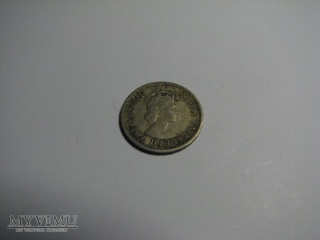 5 centów Malaje i Brytyjskie Borneo 1961
