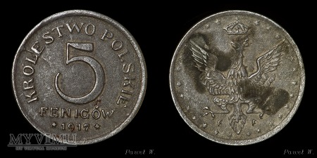 1917 5 fenigów