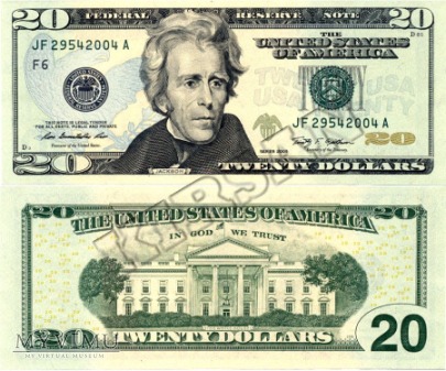 Banknot $ 20.00 2009 r