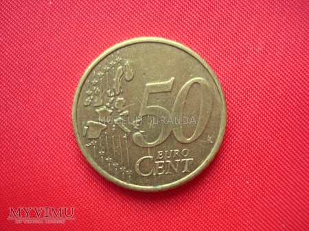 50 euro centów - Belgia