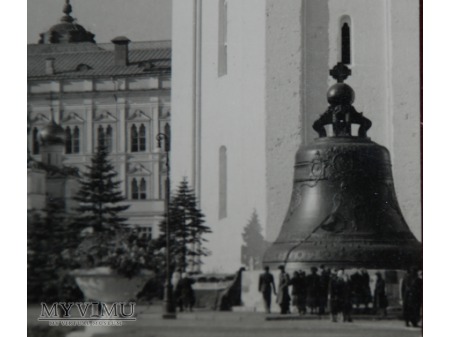 widokówka - dzwon "Car Kołkoł", Rosja
