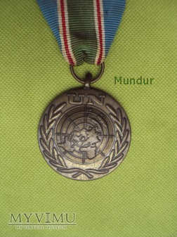 Medal ONZ "In The Service of Peace"