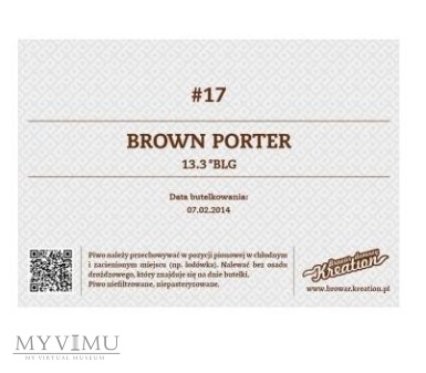 Duże zdjęcie brown porter