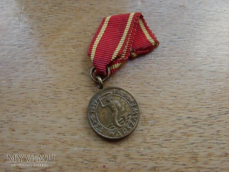 Medal za Warszawę miniatura