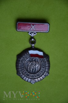 Medal X-lecia PRL