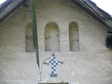 Krzyż porcelanowy - Boizenburger Wandplatten