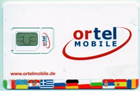 Karta SIM Ortel Mobile