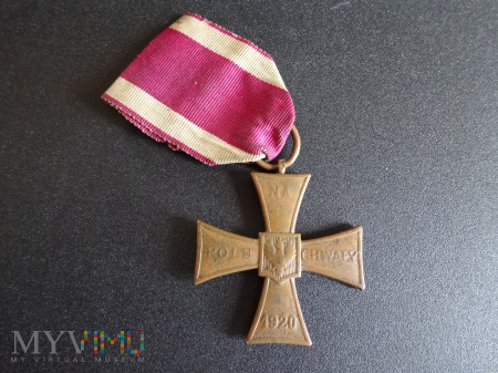 Duże zdjęcie Krzyż Walecznych - Knedler nr;8377 ; II RP