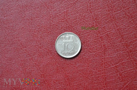 Moneta holenderska: 10 cent