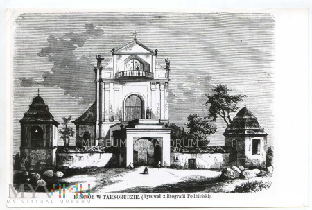 Duże zdjęcie Tarnoruda - kościół - rys. Podbielski