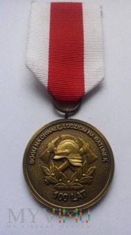 Medal jubileuszowy 100 Lat OSP w Mnisztwie
