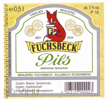 Fuchsbeck, Pils