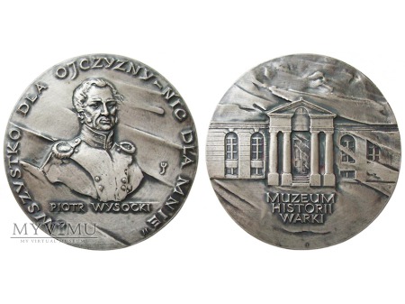 Piotr Wysocki - Muzeum Historii Warki medal 1989