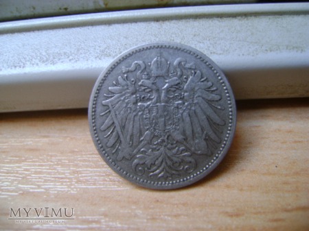 moneta austriacka 1895
