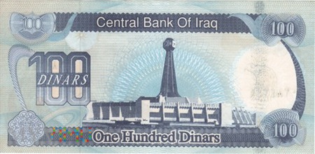 IRAK 100 DINARÓW 1994