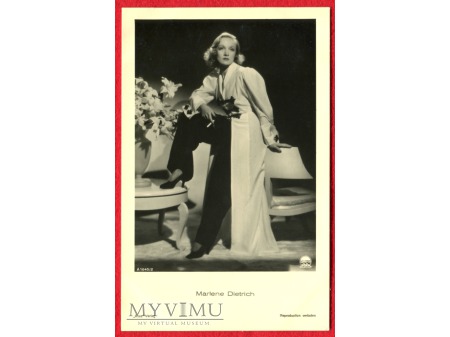 Duże zdjęcie Marlene Dietrich Verlag ROSS A 1045/2