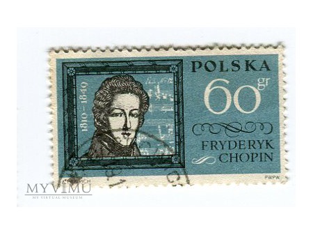 1962 Fryderyk Chopin Szopen Wielcy Polacy w PRL