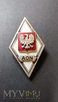 Odznaka Akademii Wojskowej - AON 1989