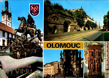 Czechy - Fontanna Juliusza Cezara w Ołomuńcu