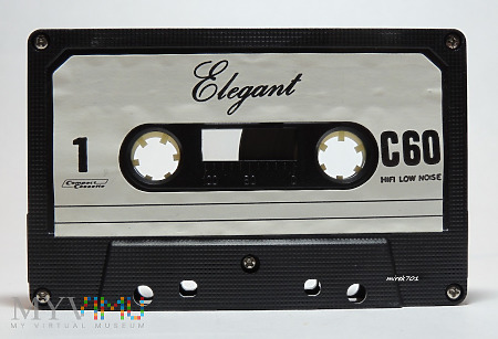 Duże zdjęcie Elegant C60 kaseta magnetofonowa