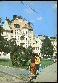 Bielsko-Biała - Kamienica przy placu ZWM - 1976