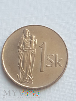 Słowacja- 1 korona 1993