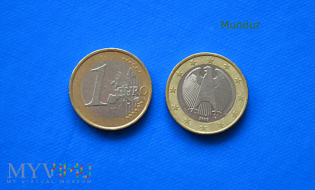 Moneta: 1 euro NIEMCY 2002