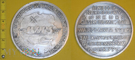 Medal kolejowy - przewozowy WARS