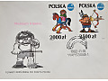 znaczek z Polski - Edward Lutczyn - karykatury