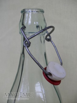 Butelka szklana włoska - kabłąkowa