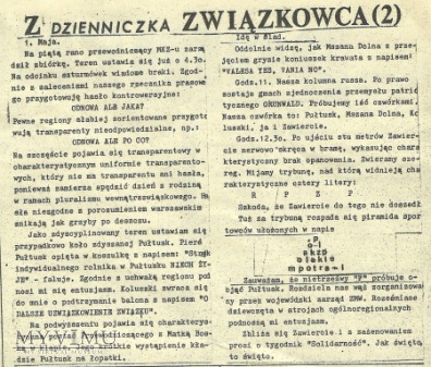 Pomruk Pismo satyryczne , Łódź 1 maja 1981 nr 2
