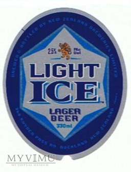 lion breweries - light ice lager beer