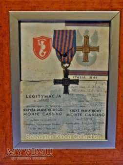 Krzyż Pamiątkowy Monte Cassino