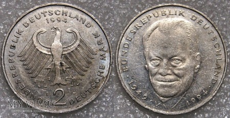 Niemcy, 1994, 2 DEUTSCHE MARK