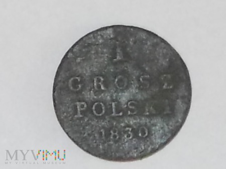 1 GROSZ POLSKI 1830