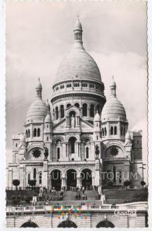 Paryż - Bazylika Sacré-Cœur - lata 50-te