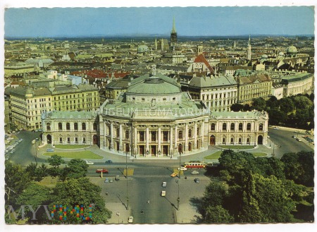 Wiedeń - Burgtheater - lata 70-te XX w.