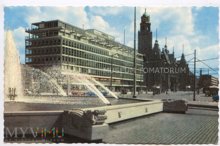 Rotterdam - Coolsingel - lata 70-te XX w.