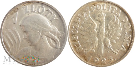 Duże zdjęcie 1 złoty 1925