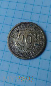 10 Reichspfennigów 1925 A