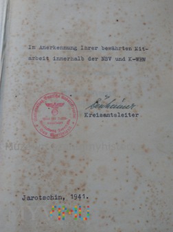 KWHW Ewiges Deutschland 1941