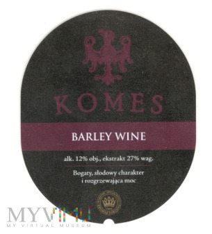 Duże zdjęcie KOMES barley wine